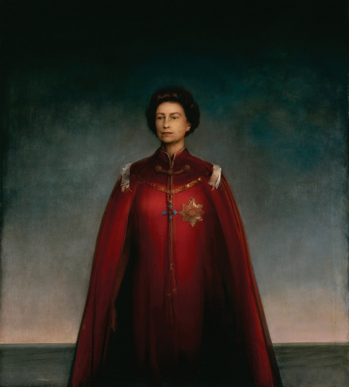 Queen Elizabeth by Pietro Annigoni, 1969
